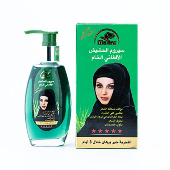 العطار سيروم الشعر بالحشيش الافغاني الخام 100 مل