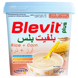 بليفيت بلس بالارز والذرة  + فواكة (عبوة مزدوجة)  300 جم