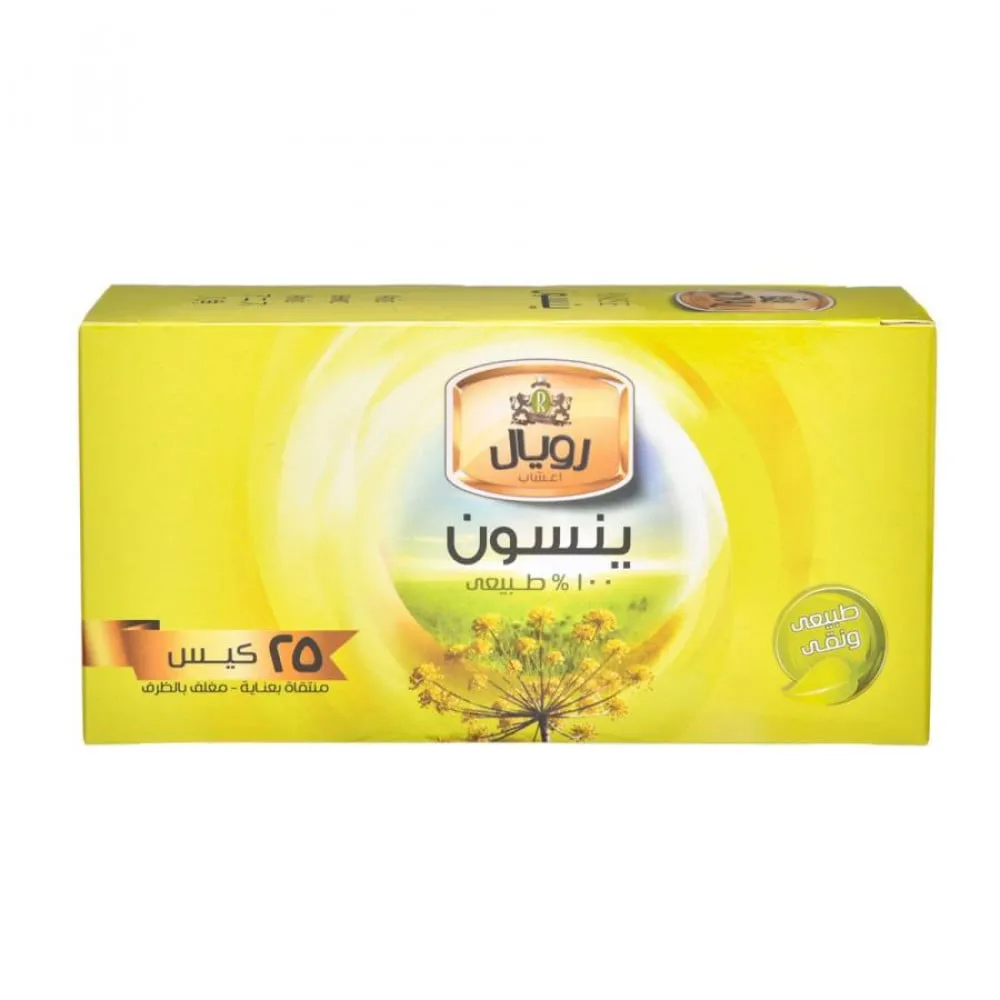 رويال شاي  ينسون  25 قطعة