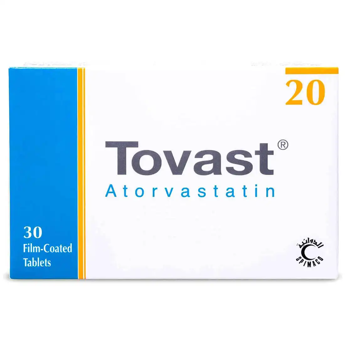توفاست 20 مجم 30 قرص