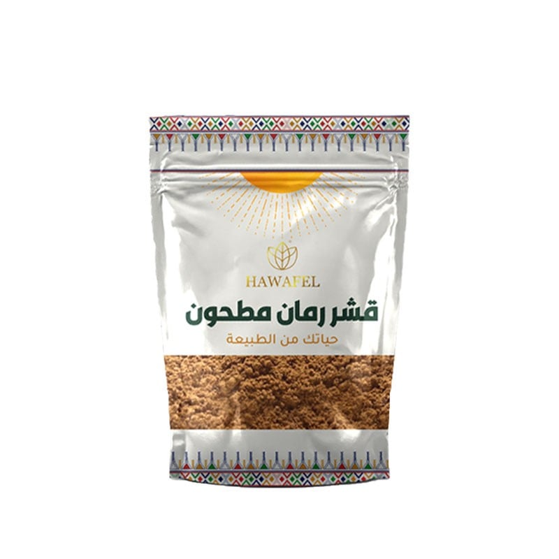 حوافل قشر رمان مطحون 250 جرام
