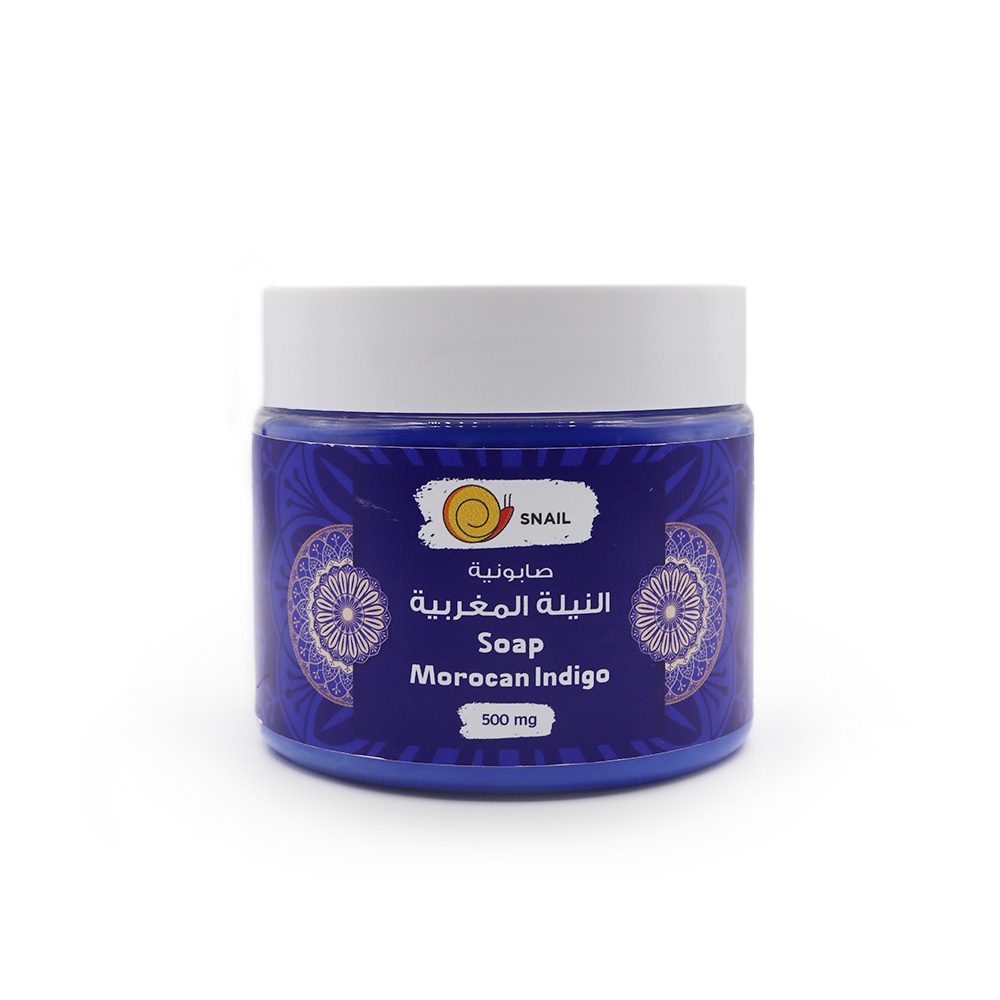 سنايل صابونية النيلة الزرقاء 500 جرام