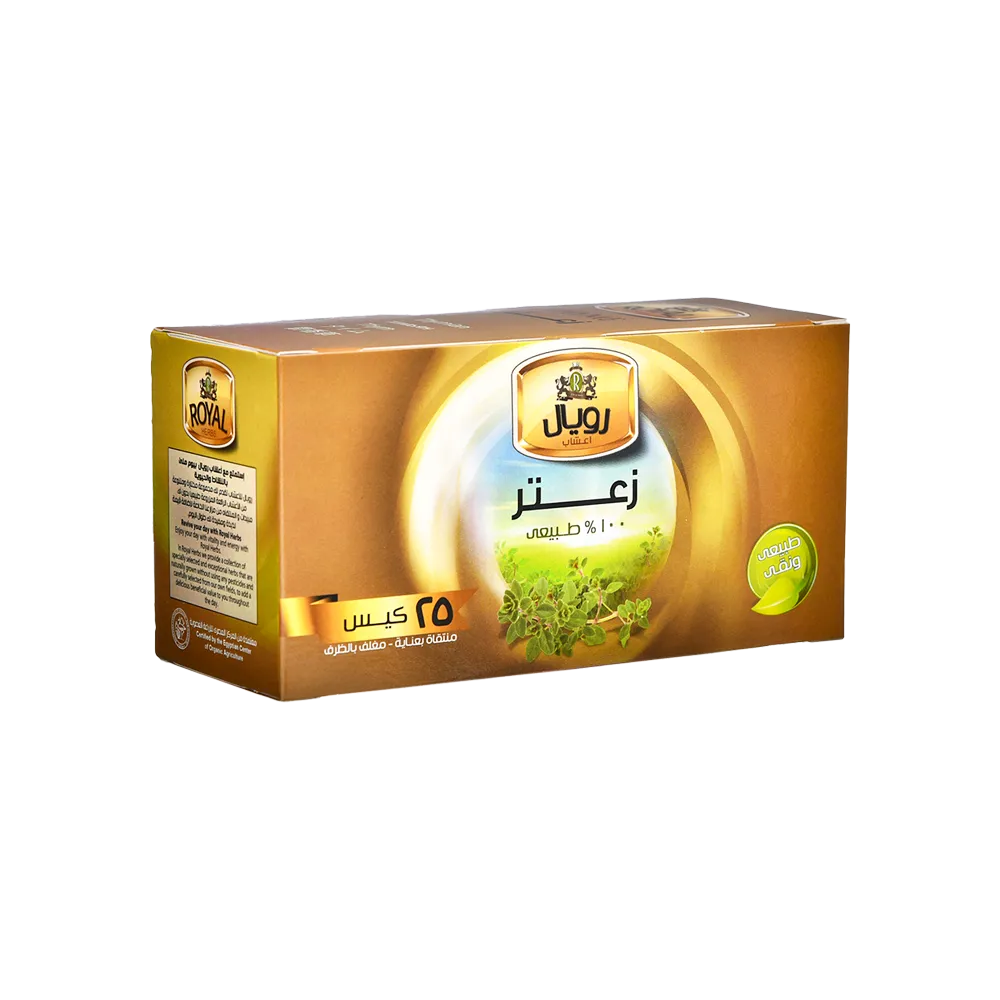 رويال شاي زعتر 25 قطعة