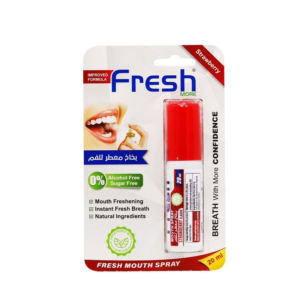 فريش مور بخاخ معطر فم (فراولة)