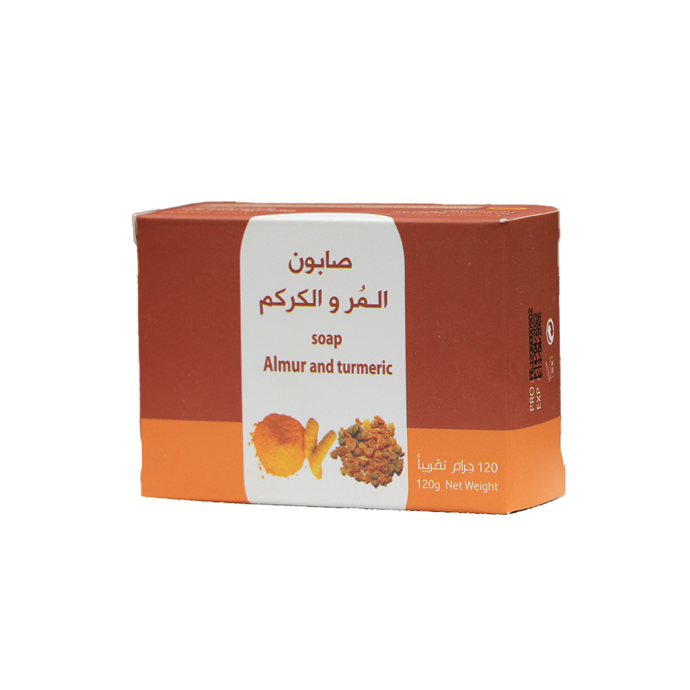 ناتشرل صابون (المر والكركم) 120جرام