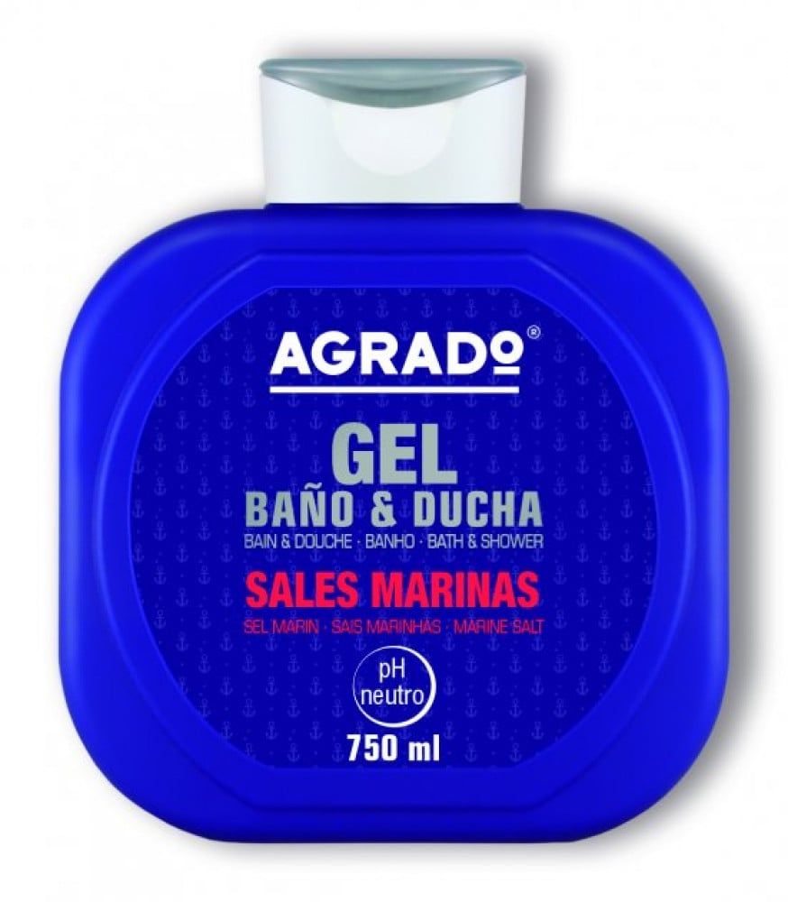 اغرادو جل استحمام باملاح البحر 750 مل 48761