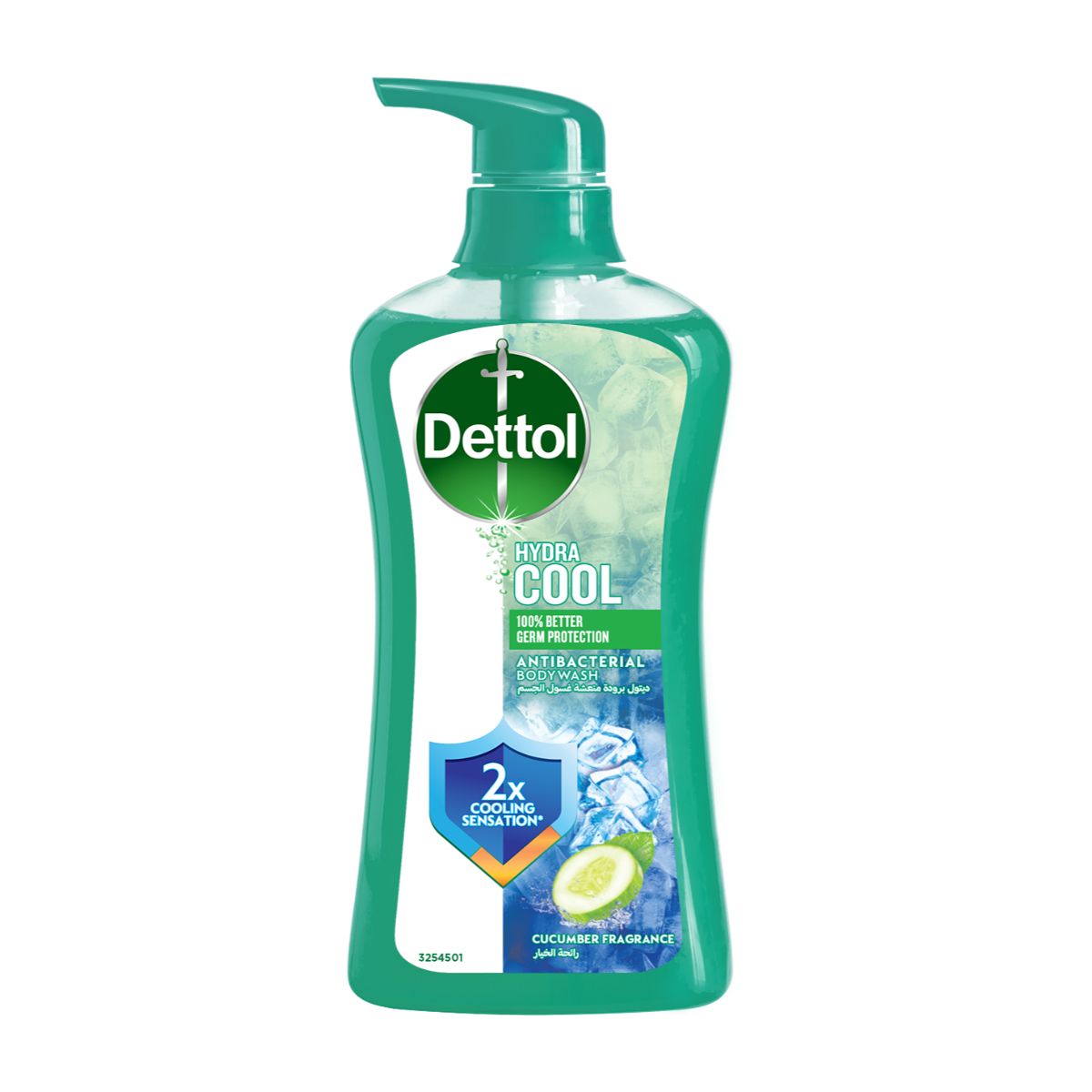 ديتول غسول الجسم عناية بالخيار 500 مل 055977