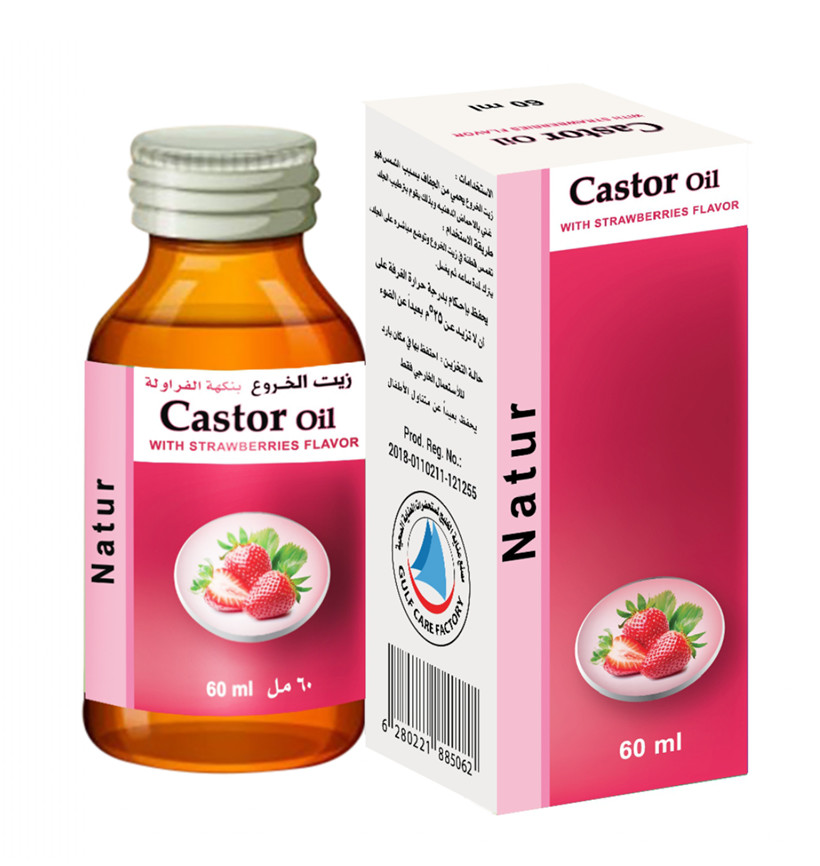 ناتور زيت خروع بنكهة الماسنجر 60 مل 885062