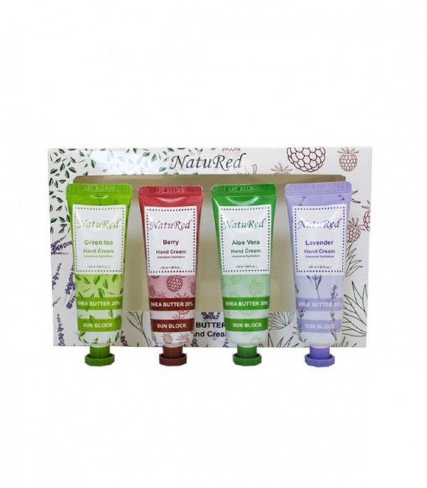ناتوريد مجموعة كريمات مرطبة لليدين 4قطع 480701