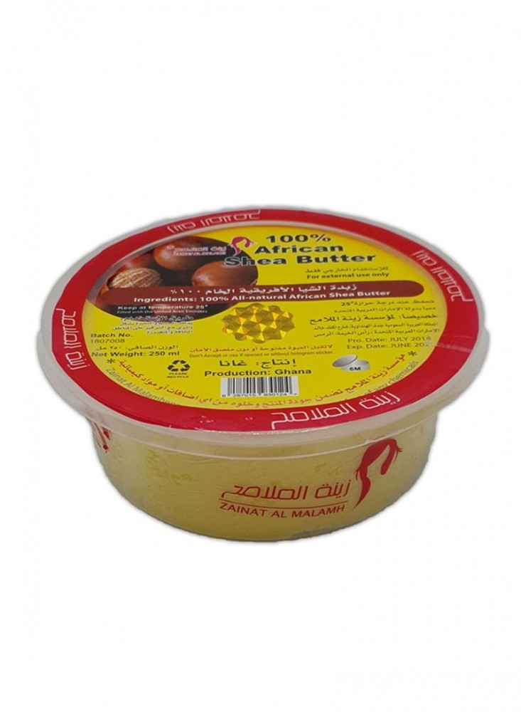 زينة الملامح زبدة الشيا الاوروبية الطبيعية 250 مل 0117