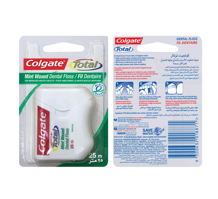 كولجيت خيط اسنان بالنعناع 25 مل