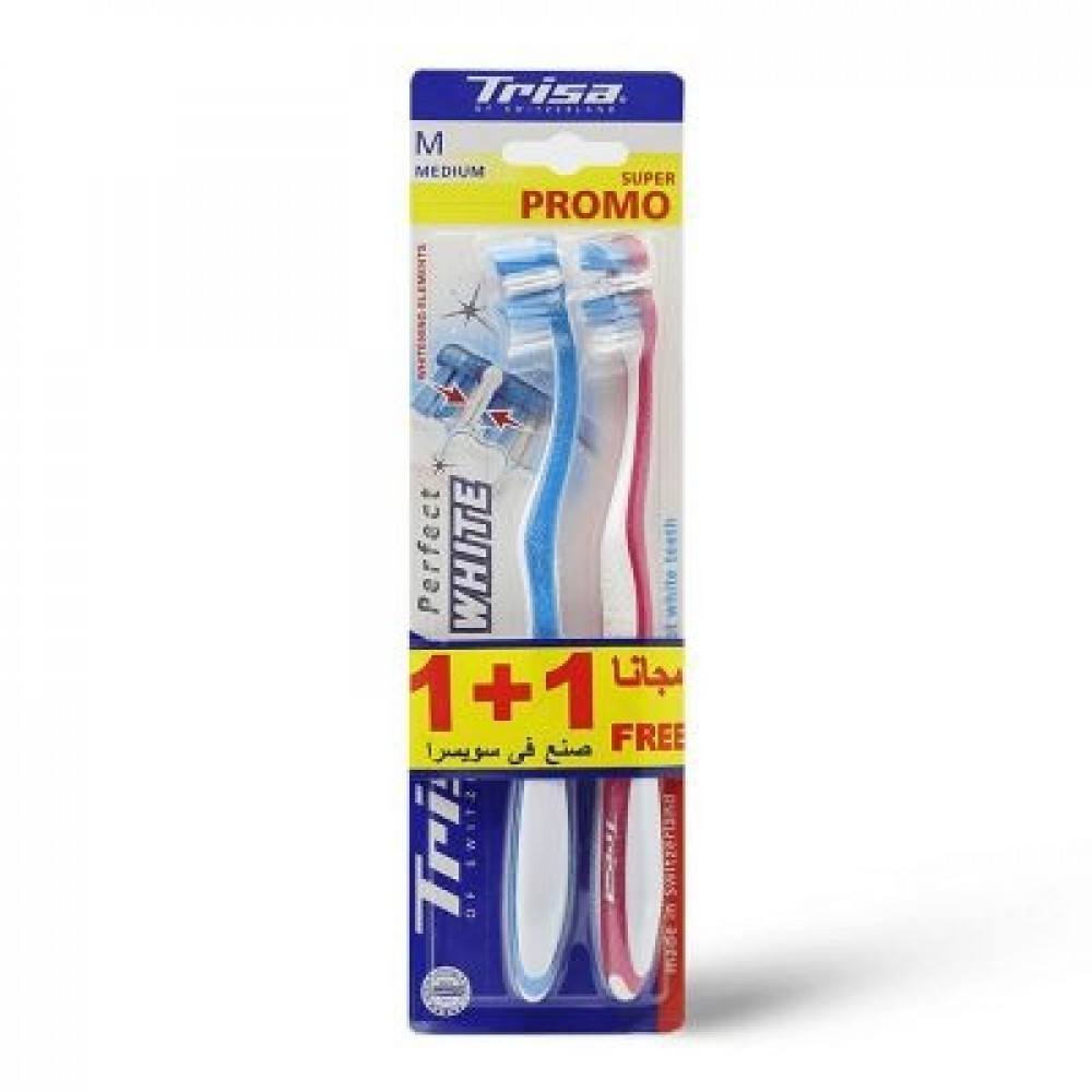 تريزا  فرشة اسنان ناعمه فلكس هيد 1+1