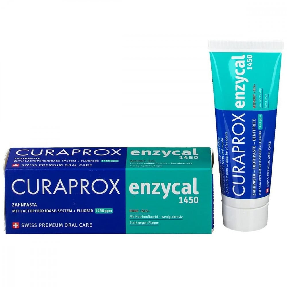 كيورابروكس معجون اسنان انزيكال 1450 75 مل