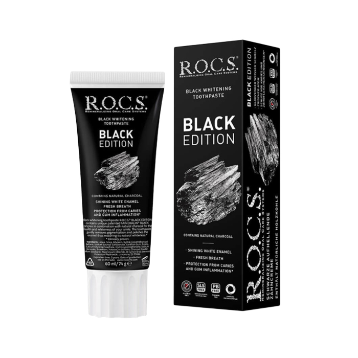 روكس معجون اسنان بالفحم 60 مل
