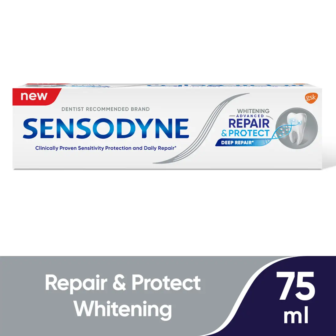 سنسوداين  معجون وغدد مع تبيض 75 مل