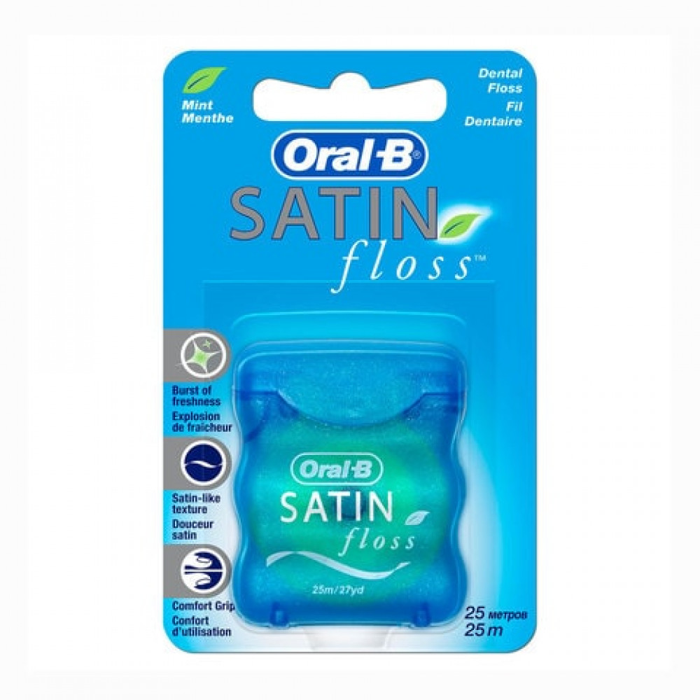 اورال بي خيط اسنان نعناع 25 م