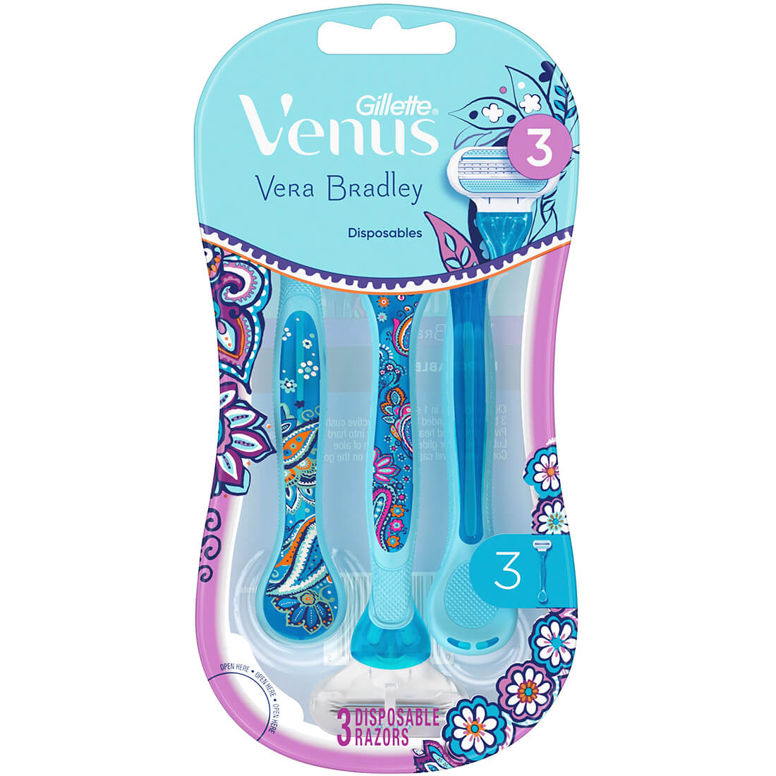 جيليت فنيوس فبرا برادلي 3 حبه