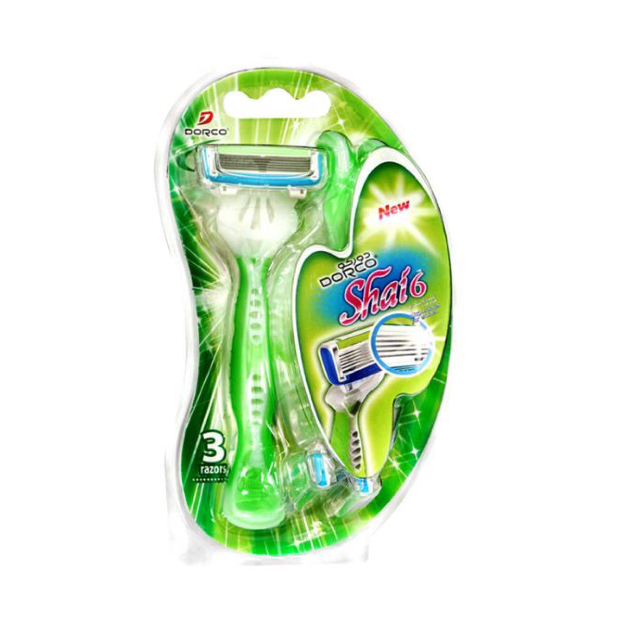 دوركو شفرات حلاقة نسائية 6 شفرات 3 حبة
