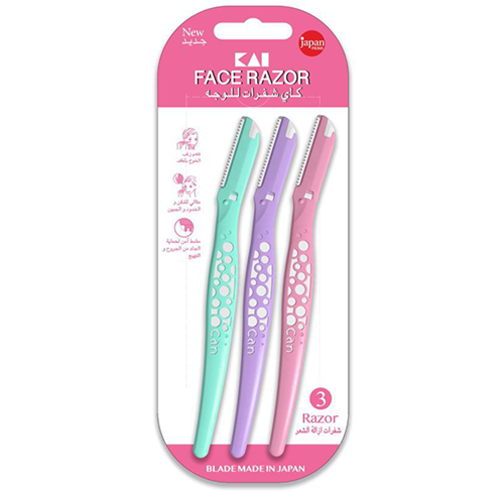 كاي شفرات كرت نسائيه  3 شفرات