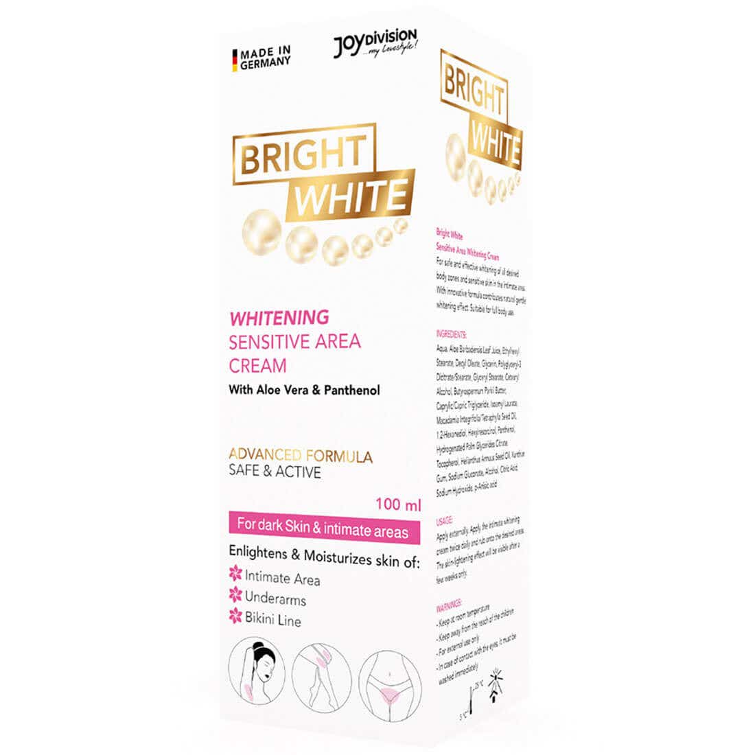 برايت وايت كريم تفتيح المناطق الحساسة 100 مل