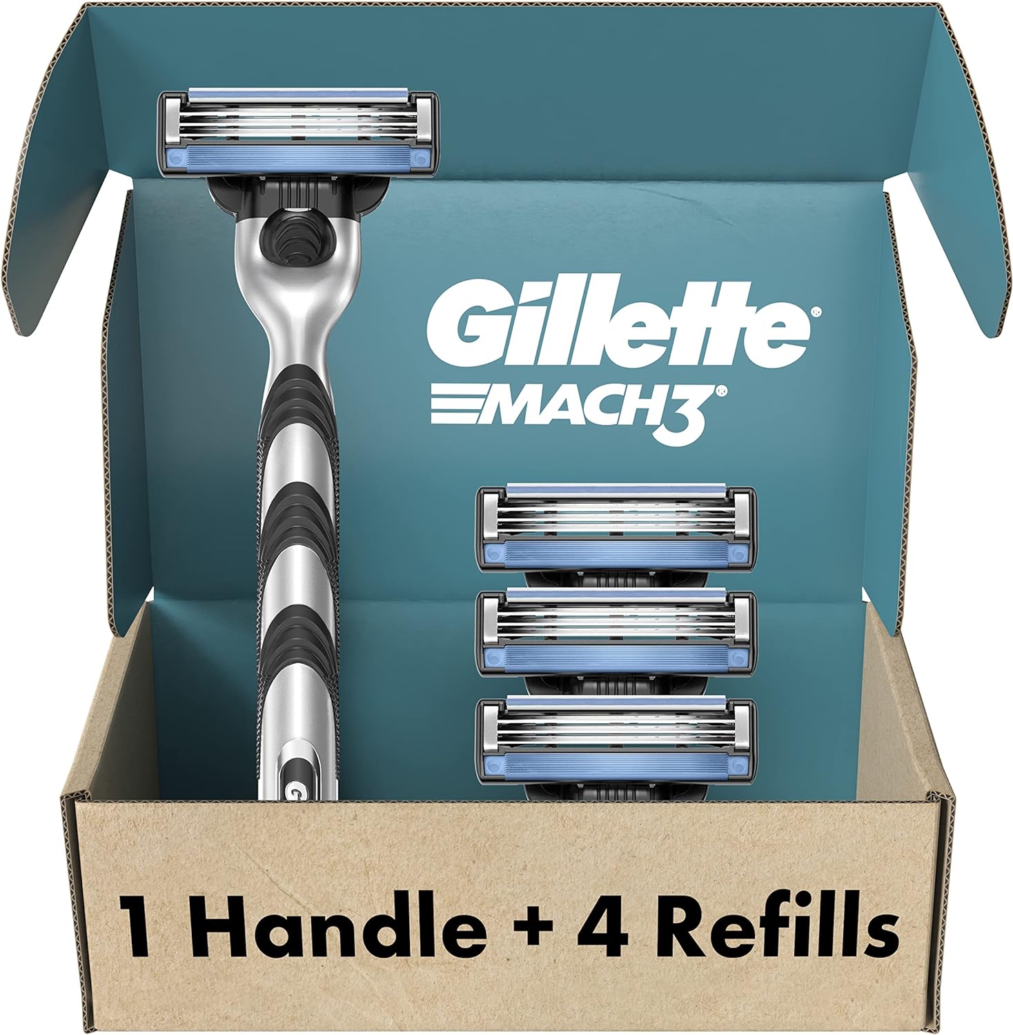 جيليت ماك 3 شفرات 4 حبه