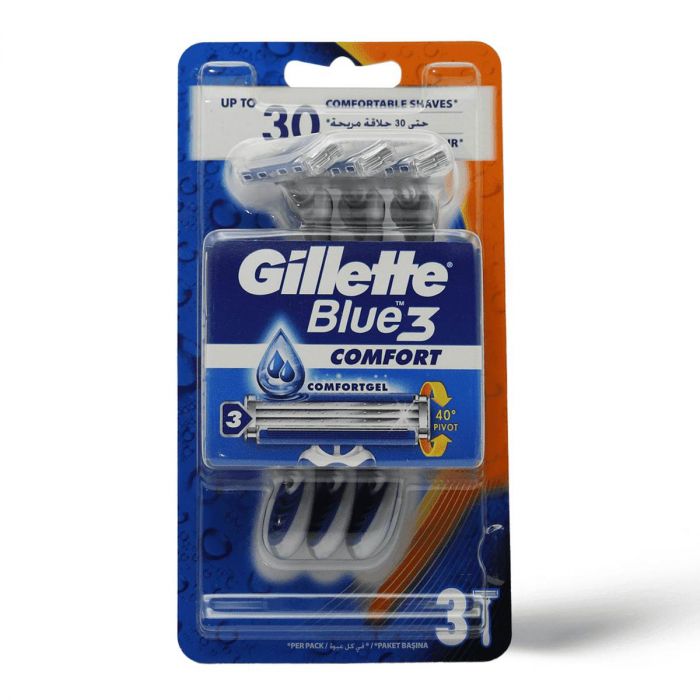 جيليت بلو حلاقه مريحه  3 حبة
