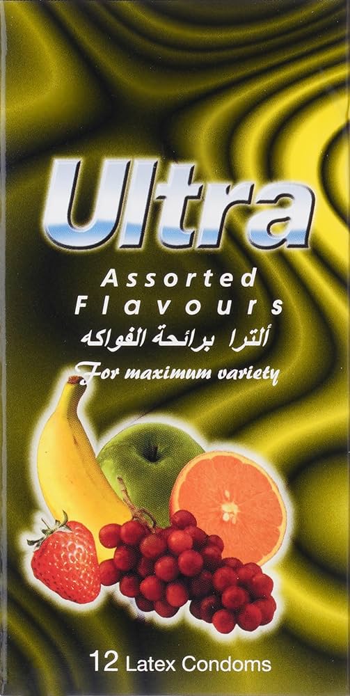 الترا واقى برائحة الفواكة 12 قطعة