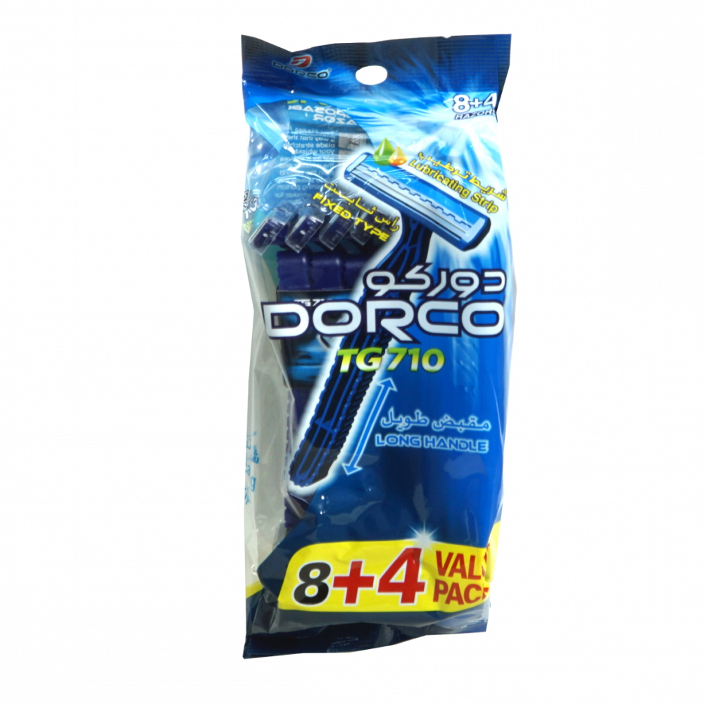 دوركو  شفرات رجالي 8+4 حبة