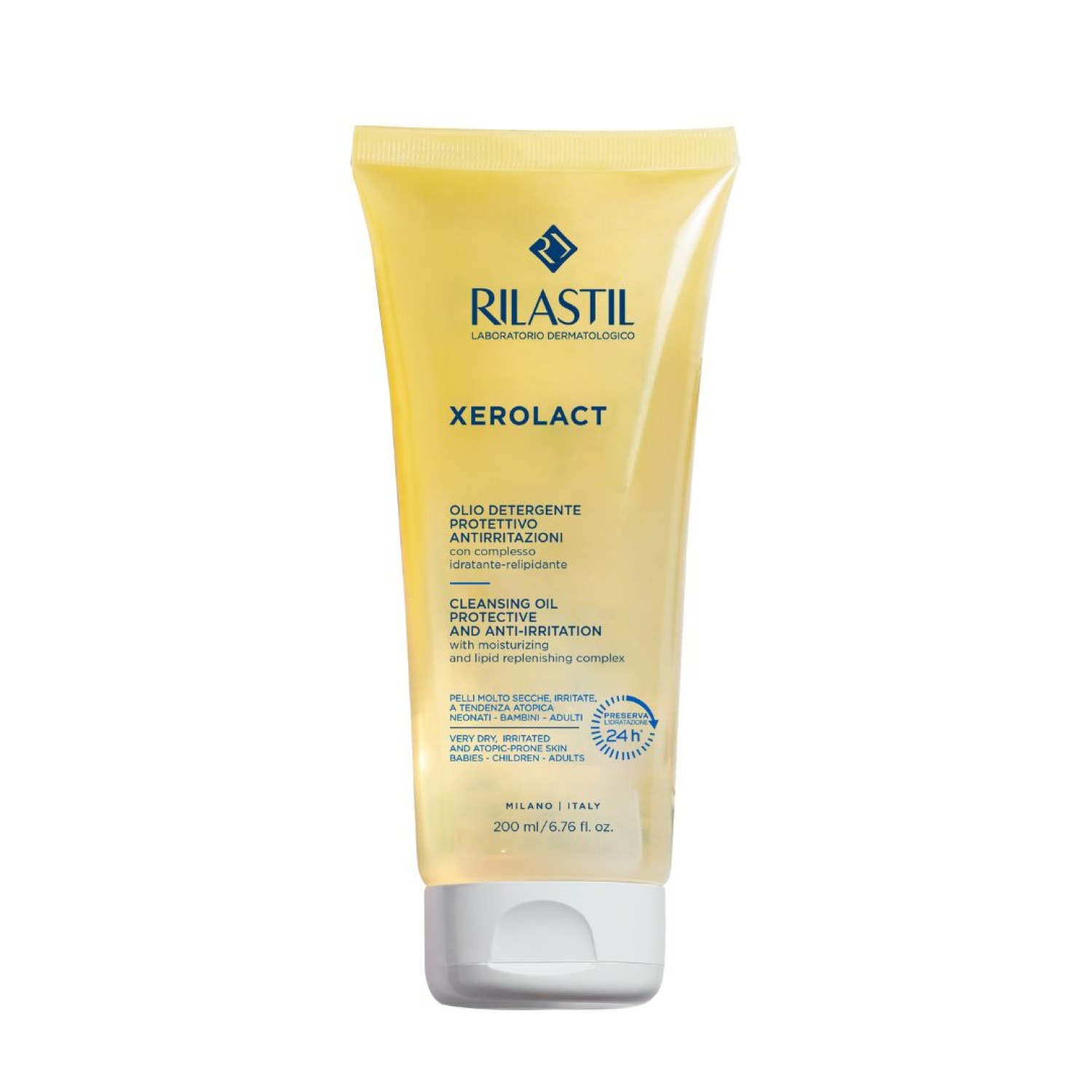 ريلاستيل زيرولاكت زيت منظف للوجه  200 مل 