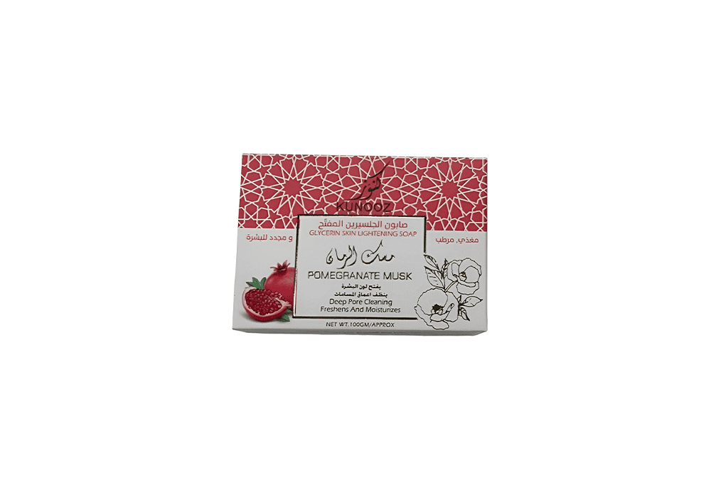 كنوز صابون مفتح مسك الرمان 100جم 0570