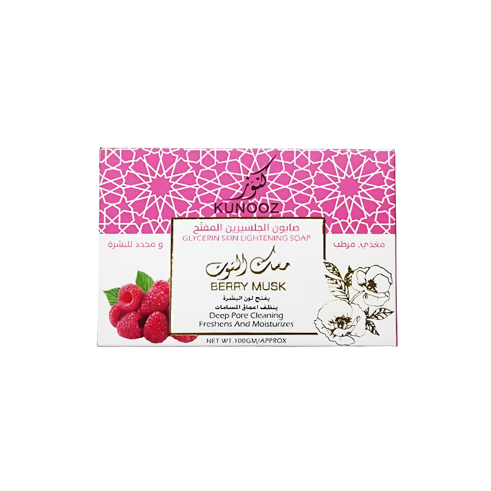 كنوز صابون مفتح مسك التوت 100جم 0532
