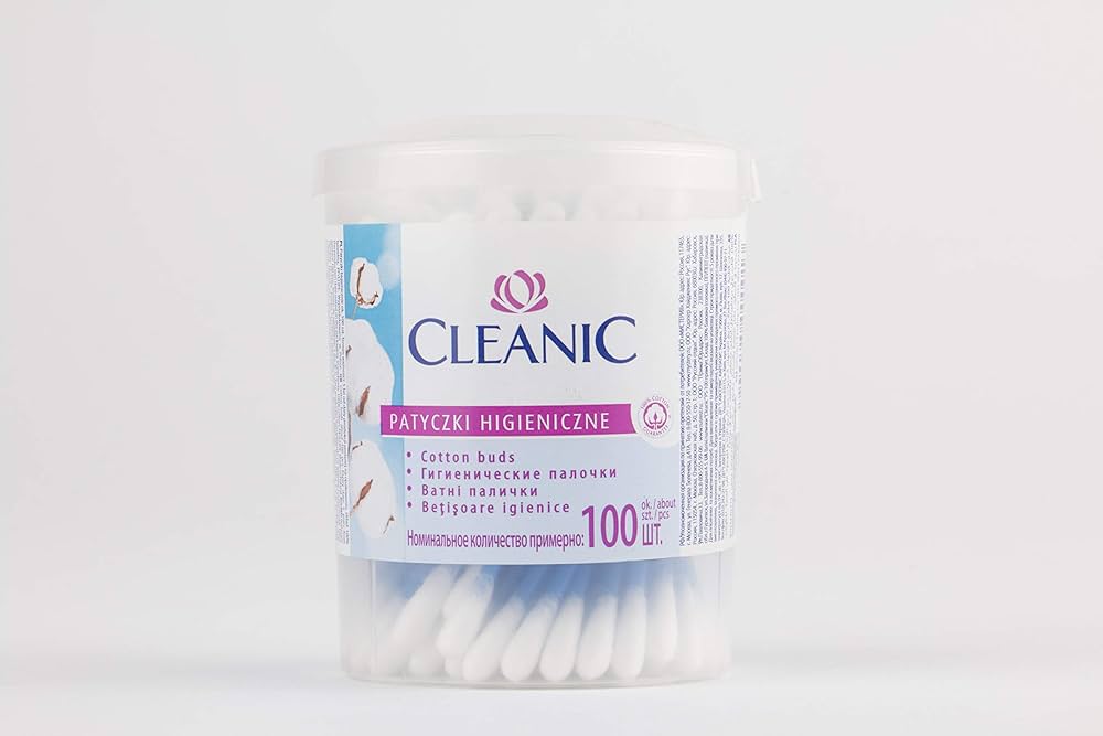 كلينك اعواد اذن 100 قطعة  000013