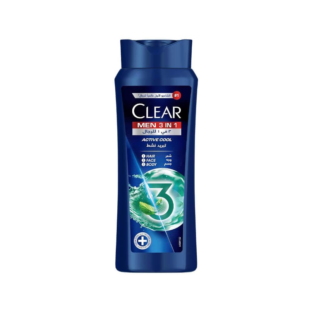 كلير شامبو للرجل  3*1 الانتعاش النشط600 مل 8701