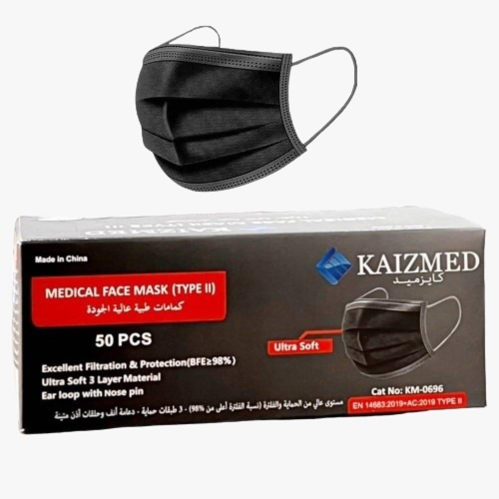 كايزميد كمامه وجة (سوداء) 50 حبة 851138