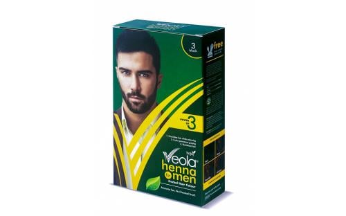 فيولا حناء صبغة شعر للرجال 3 بني 8256