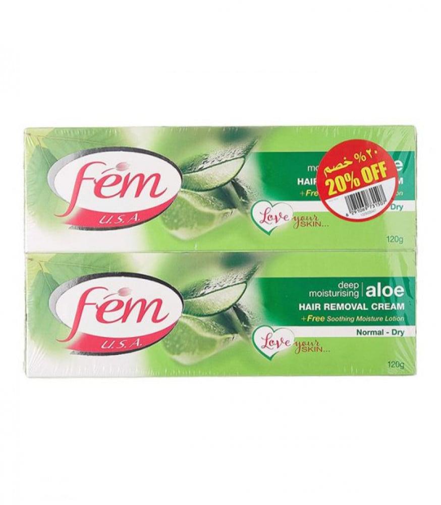 فيم كريم ازالة الشعر بالصبار 120ج  33013