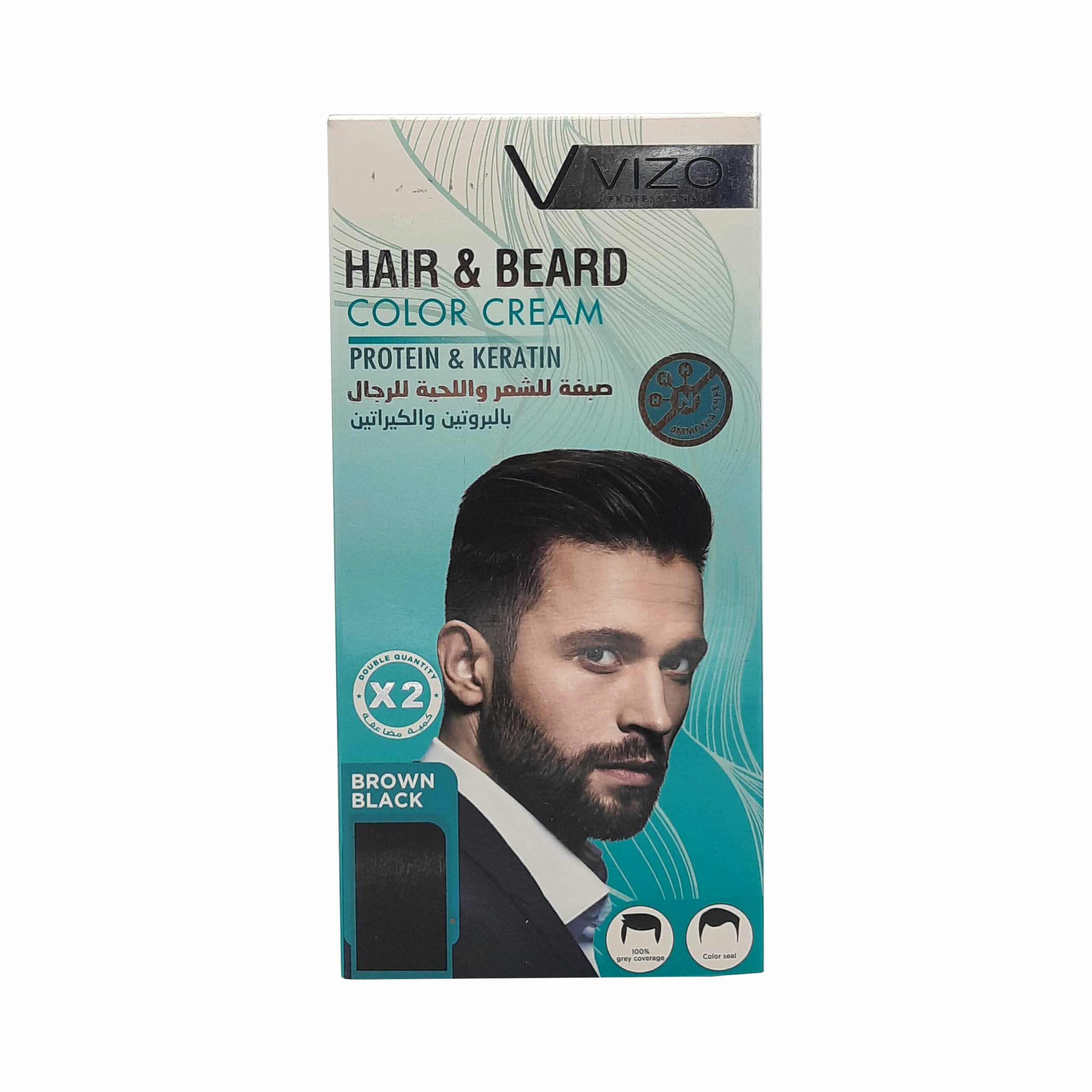 فيزو صبغة للحية والشعر للرجل بني 185330