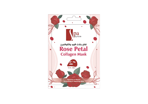 سبا سستم قناع بتلات الورد والكولاجين للوجه 28 مل 377982