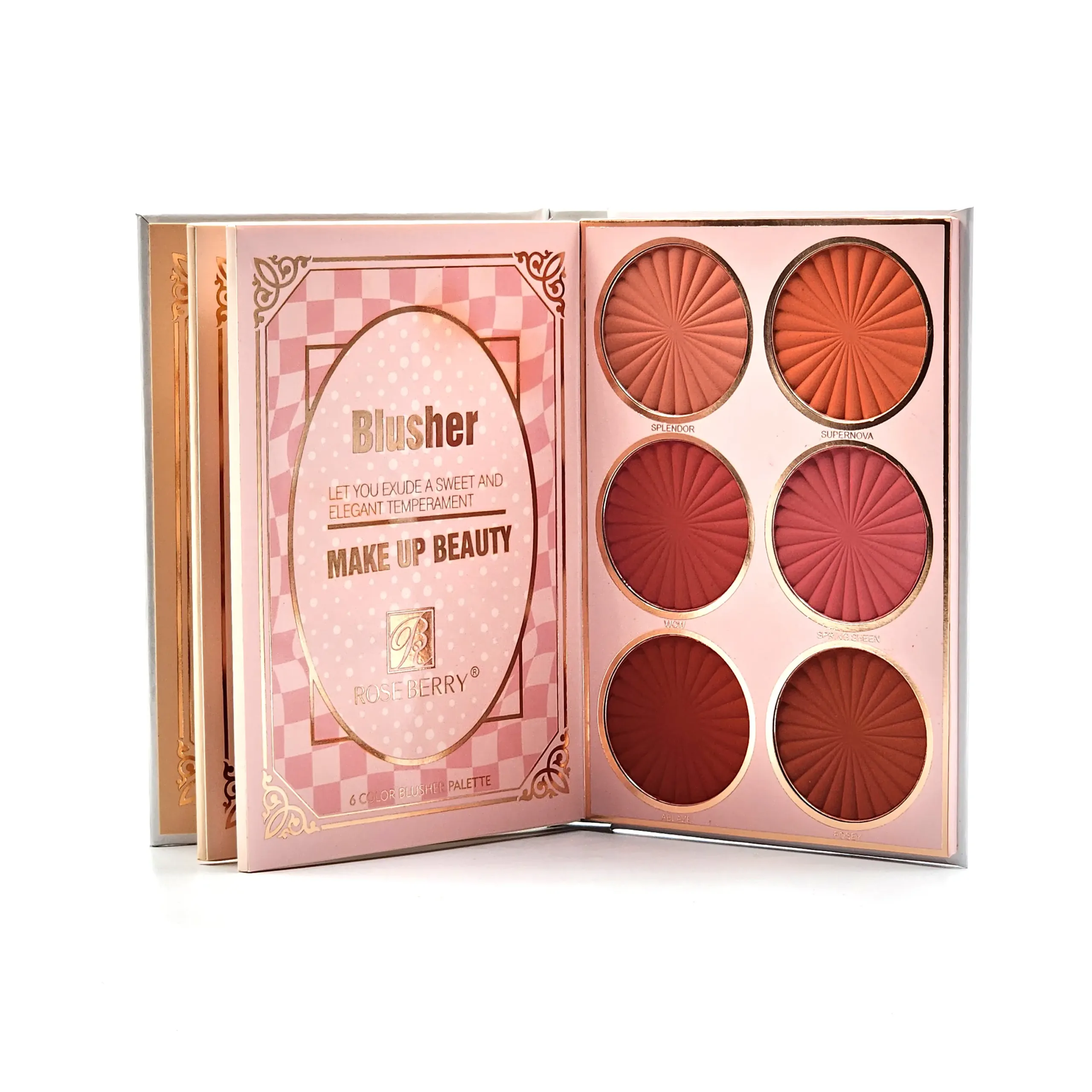 روز بيري احمر خدود+اضائه+ظل عيون (0174)  1566