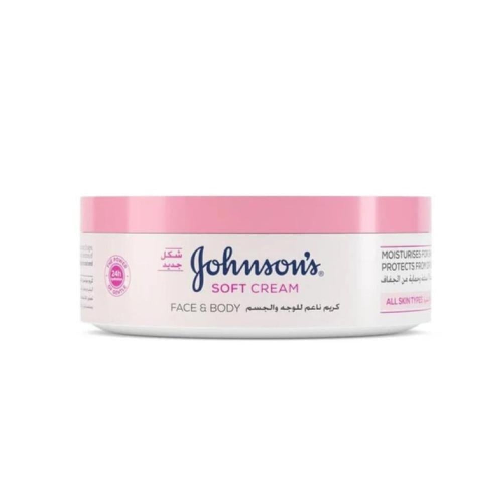 جونسون كريم ناعم للوجه والجسم 200مل 6014