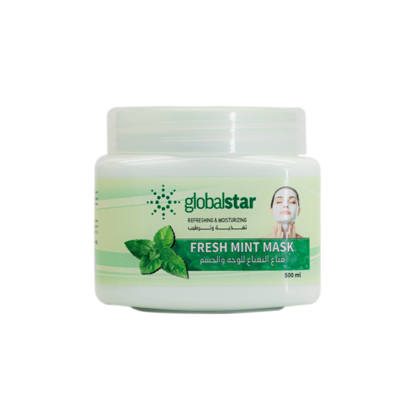 جلوبال قناع النعناع للوجه والجسم 500 مل 3531