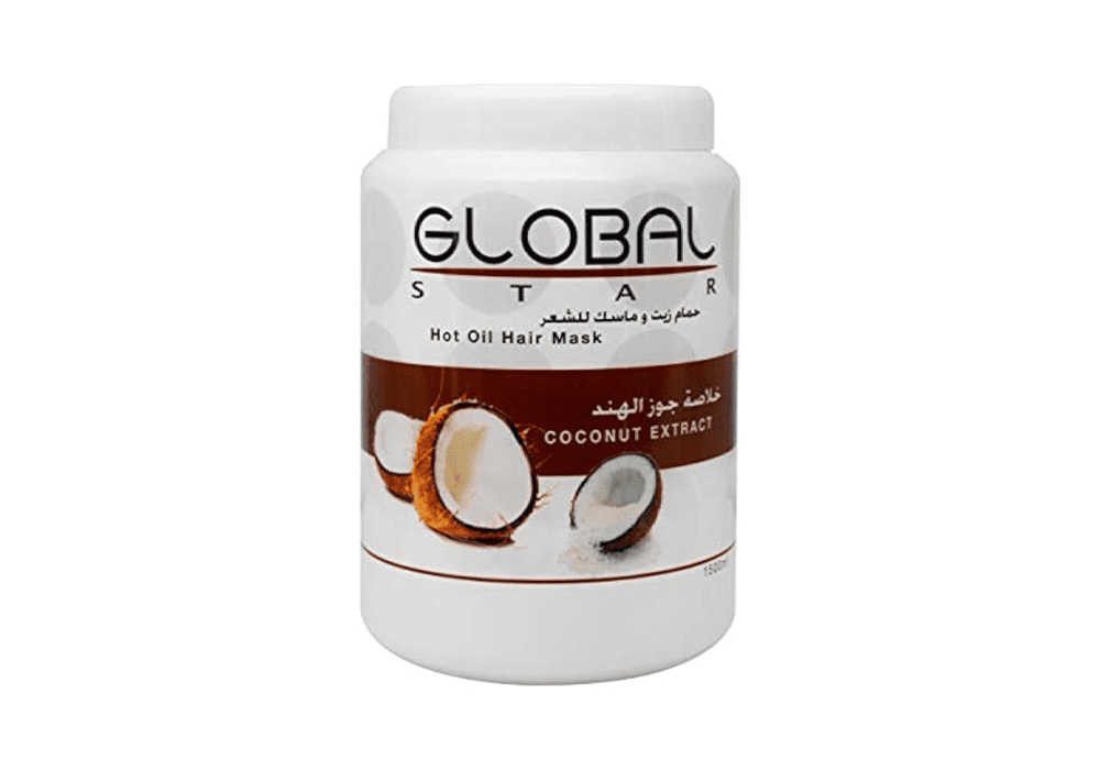 جلوبال حمام زيت وماسك للشعر بجوز الهند 1500 مل 0295