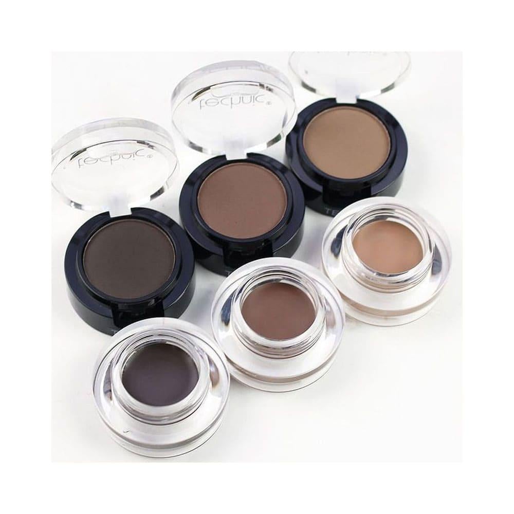 تكنيك جل مع بودرة حواجب مديم  (29554) 295549