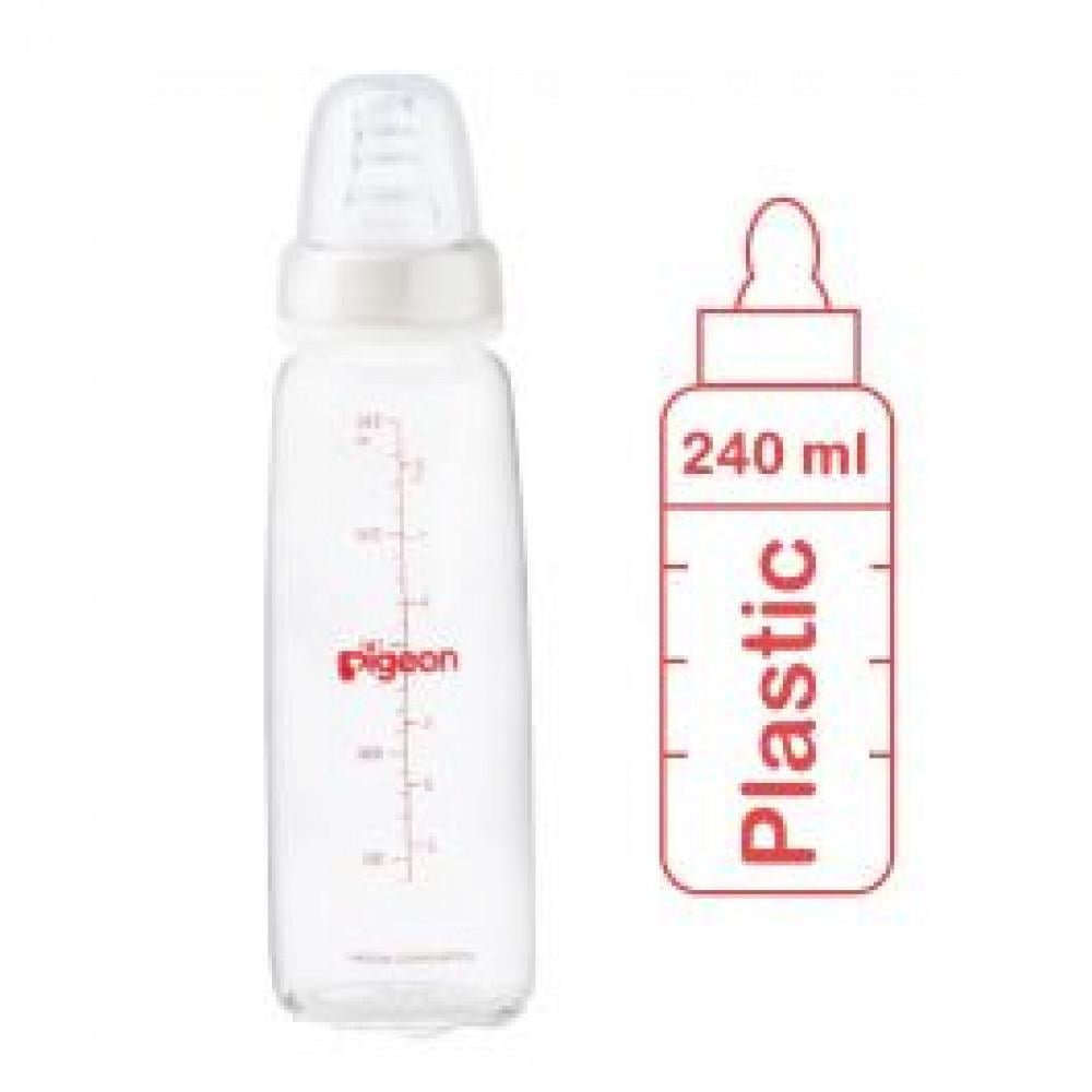 بيجون رضاعة بلاستيك 240 مل (+1 حلمة وسط) 11361