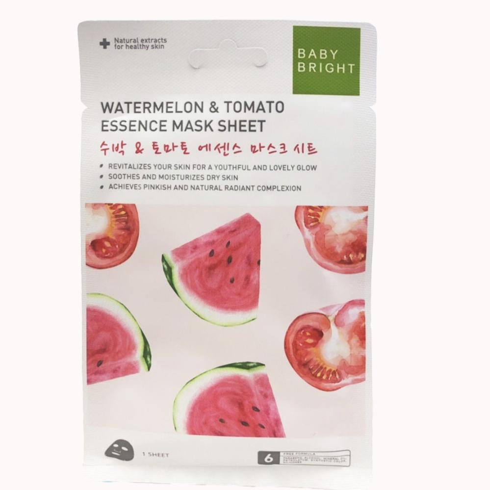 بيبي برايت ماسك طماطم بطيخ للبشرة  20 جرام 070376