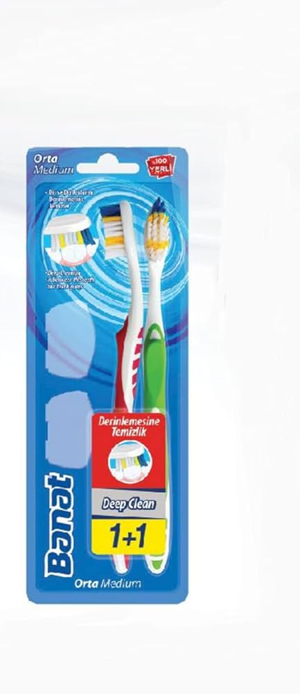 بنات فرشة اسنان ديب كلين وسط  2 حبة 513968