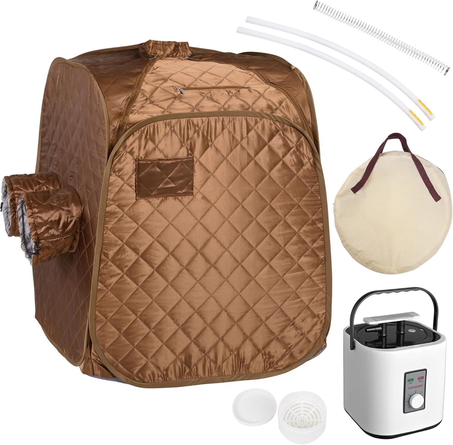 بروتابل جهاز ساونا بني