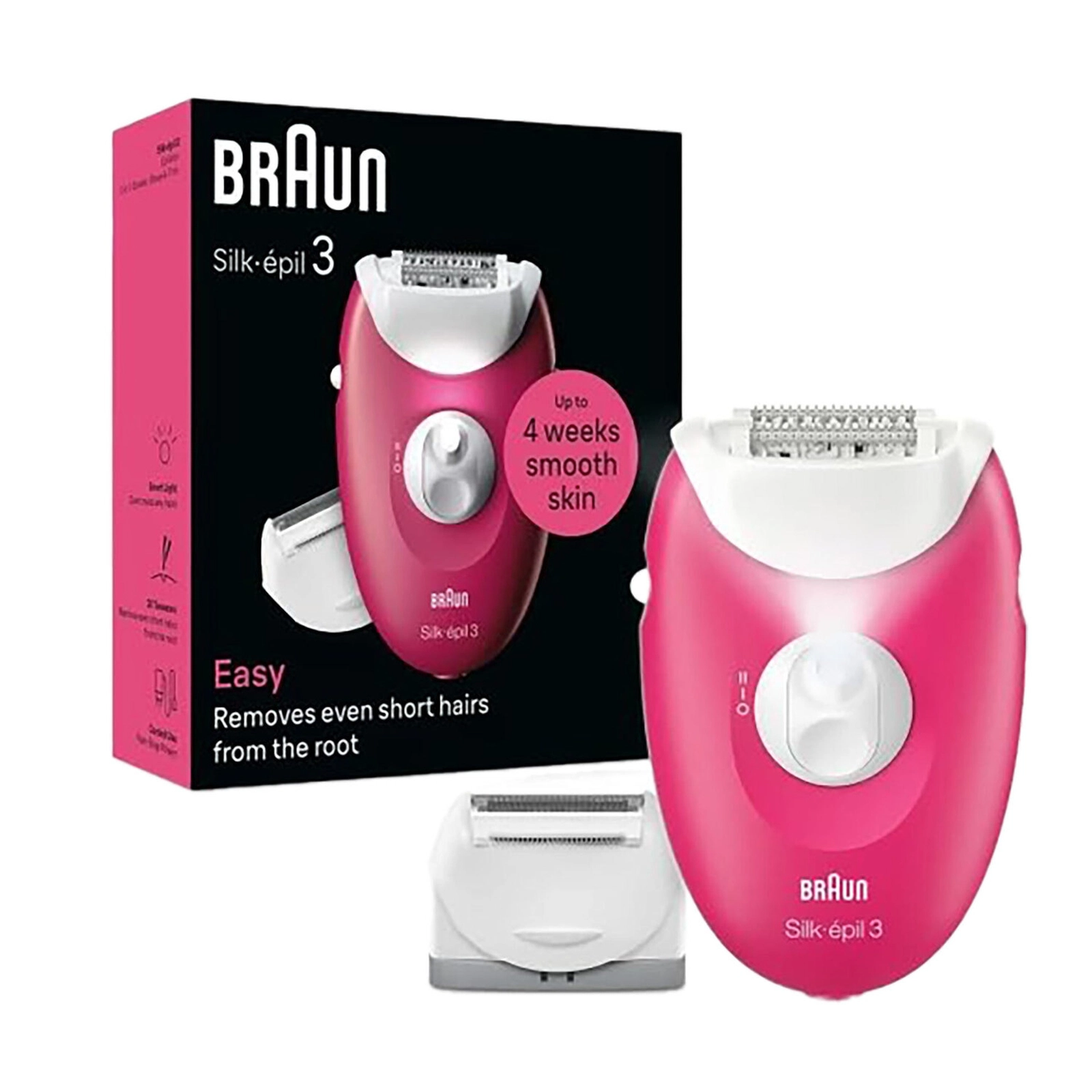 براون جهاز ماكينة صغيرة لإزالة شعر الجسم (032-3) 55437