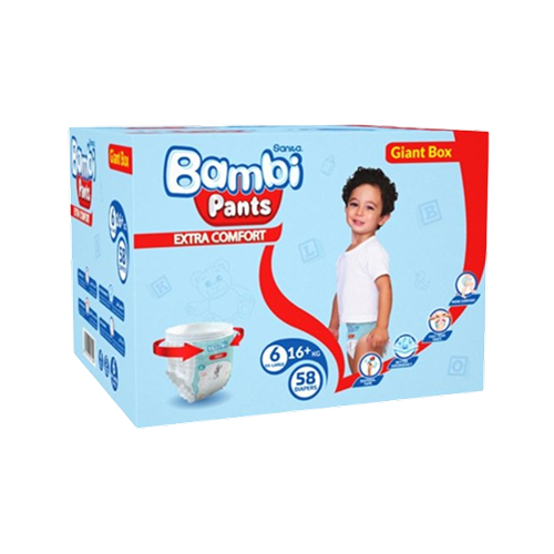 بامبي صندوق رقم (6) 1 * 58 حفاظ