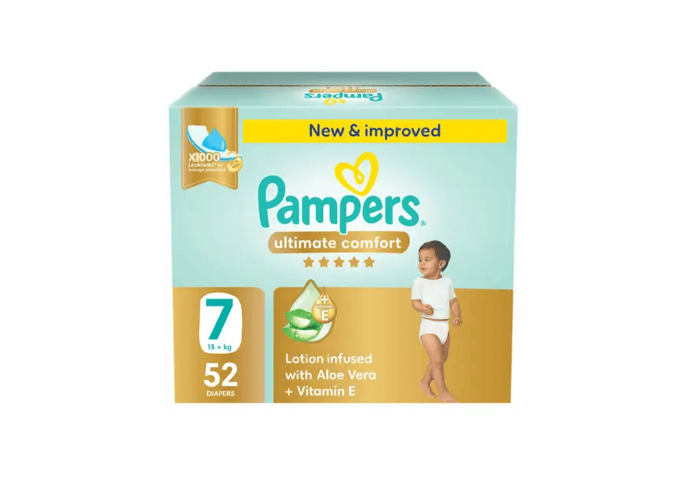 بامبرز صندوق عناية رقم (7) 1*52 (501491)0